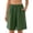 Green, variant on Women High Waist Wide Leg Loose Casual Shorts With Pockets Plus Size Beach Vacation Daily Loungewear Walking Outfits