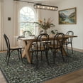 thumbnail image 2 of KUETH 8x10 Vintage Floral Area Rugs Machine Washable Rugs for Living Room, Non Slip Flat Pile Rug with Rubber Backing, Boho Rug for Entryway Bedroom Dining Room Home Office, 2 of 9