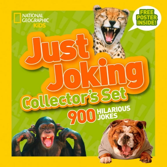 National Geographic Kids Just Joking Collector's Set (Boxed Set): 900 Hilarious Jokes about Everything (Hardcover)