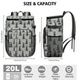 thumbnail image 3 of Travel Cooler Bag - Black Labrador Camping Beer Cooler Backpack with Bottle Opener- Waterproof Insulated Picnic Backpacks - Cooler Bag for Beach, 3 of 6