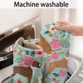 thumbnail image 5 of Cute Boxer Dog and Flowers Florals Bathroom Rugs Mat,Non Slip Microfiber Bathroom Rug,Rubber Backing,Soft Bathroom Mats for Bathroom Floor,Tub and Shower,17x30in(43x75cm), 5 of 5