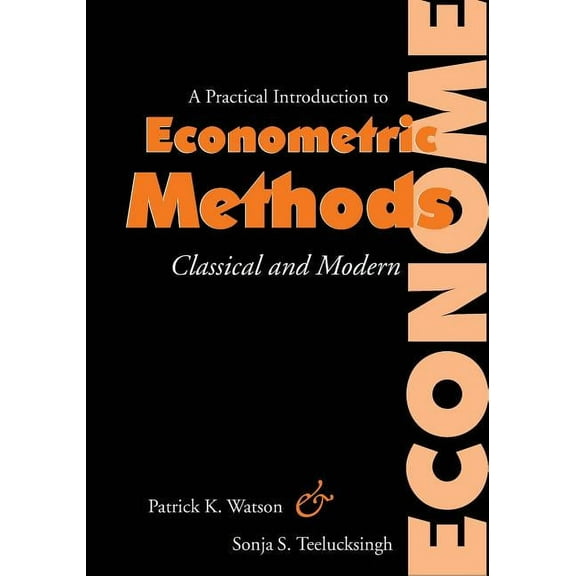 A Practical Introduction to Econometric Methods: Classical and Modern, (Paperback)