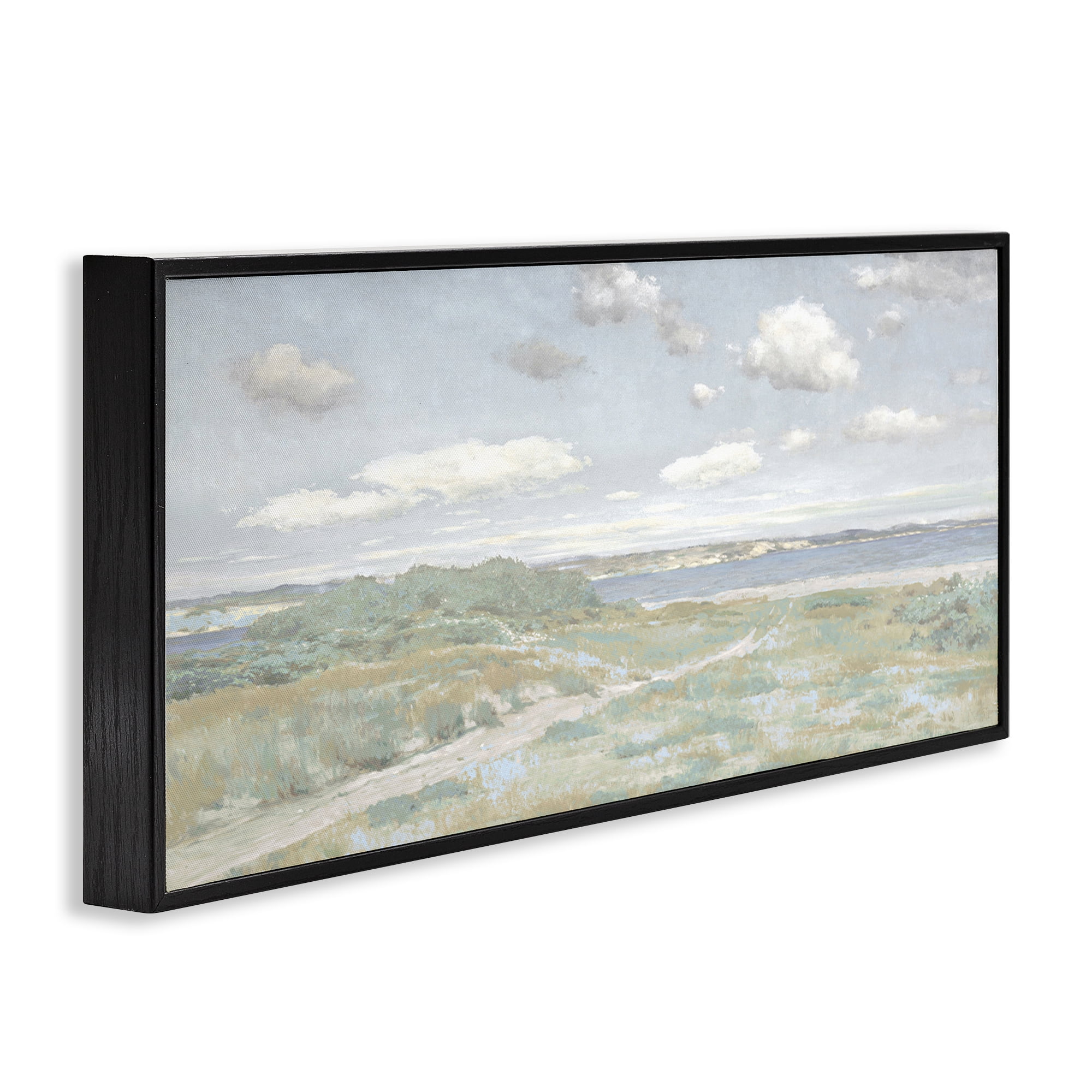 Stupell Industries Path To The Water Black Framed Giclee Art, design by Christy McKee