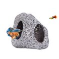 thumbnail image 1 of Decoración de acuarios Ameliade Rock Cave para pecera Betta, 1 of 7
