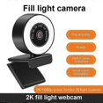thumbnail image 4 of 2021 New 1080P/2K Computer Camera Webcam Auto Focus HD Fill Light Web Cam, 4 of 5