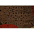 thumbnail image 3 of Feizy Saphir Transitional Polka Dots, Taupe/Red/Tan, 9'8" x 12'7" Area Rug Sheen Casual Distressed Design Carpet for Living Dining Bed Room, 3 of 4