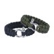 thumbnail image 2 of Military 550 Paracord Pulsera Tejida de Acero Inoxidable Kit de Hebilla de Supervivencia para Exteriores ANGGREK  Otros, 2 of 8
