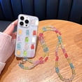 thumbnail image 4 of D Cute Clear Phone Case With 3D Bear Design For Iphone 16 Pro Max Soft Protective Cover Crystal Gel Style Lanyard Not Included Weight 0.09 Lbs, 4 of 8