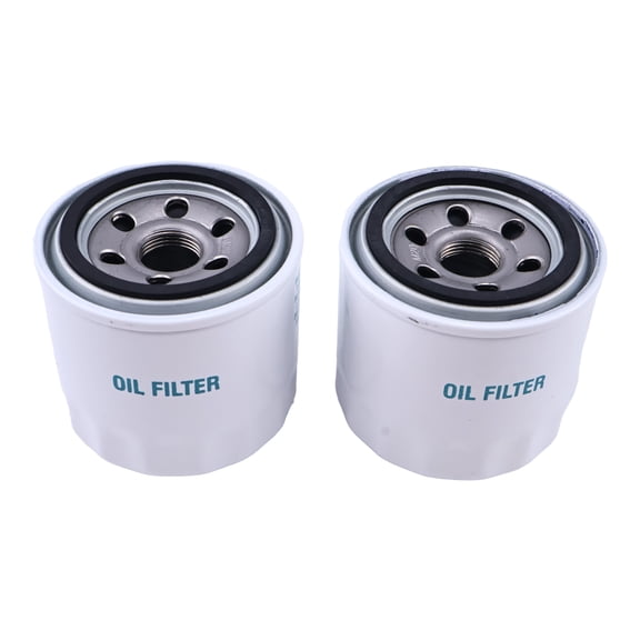 2Pcs Oil Filter HH160-32093 16271-32090 129150-35151 for Kubota B F KX RTV Models D600 D722 D750B 1200 WG600B Engine Grasshopper 930D 930D2 928D 928D2 729D