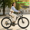 thumbnail image 3 of Electric Bike for Adults,1200W Peak Ebike, 50Miles 25MPH Commuting Electric Mountain Bike, 26" Adult Electric Bicycle with Removable Battery, 21 Speed,UL All Terrain E-Bike, 3 of 11