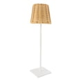 thumbnail image 4 of Lámpara De Mesa LED, PC Rattan Woven 120LM Control Táctil Luz Nocturna Recargable Con 3 Temperaturas De Color Y Atenuación Sin Pasos, Para Sala De Estar De Dormitorio Para, 4 of 7