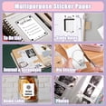 thumbnail image 3 of Memoking White Thermal Sticker Paper 50mm, Compatible with T02/M02/M04S/M04AS Mini Sticker Maker, H, 3 of 9