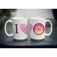 thumbnail image 3 of Pink Pomeranian Coffee Mug 15 oz, 3 of 5