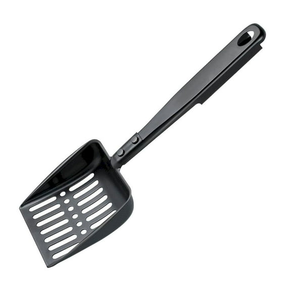 Hecteas Bakeware,Kitchen Filter,Hollow Out Fireplace Ash Metal Black Shovel Fireplace Ash Shovel Heat Fireplace Shovel Shovel Fire Tools for Fireplace(One Hollowed Out Fireplace Ash Sieve-Black)