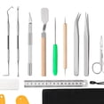 thumbnail image 3 of Juego de Herramientas de Deshierbe para Manualidades de 15 Piezas, Herramientas Básicas de Vinilo para Deshierbar, Silueta, Rotulación, álbumes Macarena Kits de pico y gancho de precisión, 3 of 8