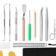 thumbnail image 3 of Juego de Herramientas de Deshierbe para Manualidades de 15 Piezas, Herramientas Básicas de Vinilo para Deshierbar, Silueta, Rotulación, álbumes Macarena Kits de pico y gancho de precisión, 3 of 8