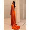 thumbnail image 2 of Vestido largo ajustado con espalda descubierta y hombros descubiertos para mujer, ropa Sexy con cinta de satén sin mangas, elegante para fiesta, 2024, 2 of 5