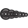thumbnail image 2 of Power Systems Pro Olympic Plate (35 lb), Cast Iron Weight Plates Fits 2" Bar Sleeve, 2 of 5