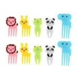 thumbnail image 2 of 10Pieces Animal Picks Lunch Bento Box Picks Cute Cartoon Toothpick Fork Picks for Cake Dessert Pastry Party Supply ,, 2 of 8