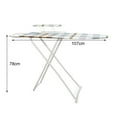 thumbnail image 2 of Fompes Ironing Board Full Size, Height Adjustable Iron Board with Iron Rest, Foldable Ironing Board with Removable Heat-Resistant Cover, 42-Inch, 2 of 10