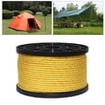 thumbnail image 2 of S SERENABLE 3mm Diameter, 50 Nylon Tent Rope, Outdoor Clothesline, The Dark Camping Rope for Yellow, 2 of 9