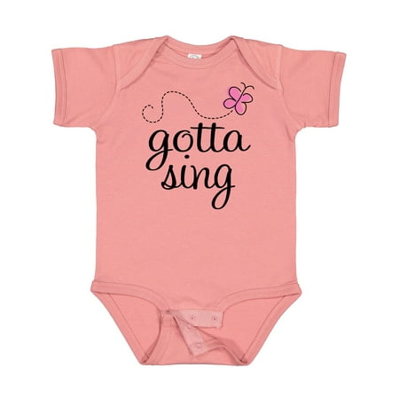 

Inktastic Choir Music Gift Gotta Sing Gift Baby Girl Bodysuit