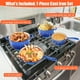 thumbnail image 2 of Juego de utensilios de cocina de hierro fundido esmaltado antiadherente, 7 piezas de ollas y sartenes con tapa, sartén, cacerola y horno holandés para todo tipo de cocinas, sin PFA, ideal para hornear, 2 of 5