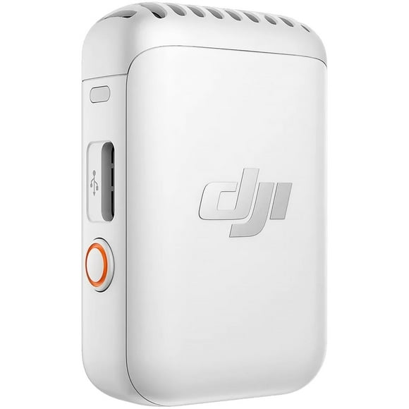 Microfono Digital DJI Mic 2 Inalambrico 2.4 GHz 8GB 14Hrs Grabacion Pearl White