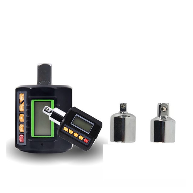 3-Piece Torque Wrench Tester With Adapter 3-200N.m Digital Meter Display Head Bike Car Repair Bicycle ,Automotive Repair