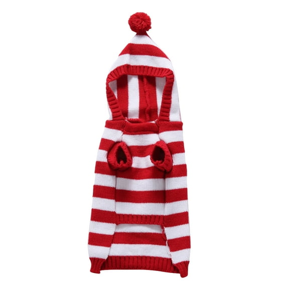 STRANDCHIC Dog Sweater Pet Warm Pet Clothe in Assorted Color 1Set