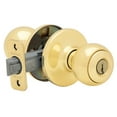 thumbnail image 2 of Kwikset 400P 3 CP Polo Entry Knob, Polished Brass, 2 of 3