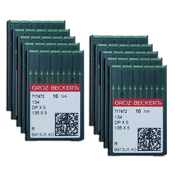 Teamwork 100  GROZ-BECKERT 135X7  NEEDLES  same as 135X5 DPX7 134R  SIZE#18/ 110
