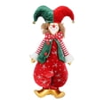 thumbnail image 2 of Muñeco de de pie, figura de , colección, artesanía, recuerdo de fiesta, decoración del hogar, juguete de arlequín artesanal novedoso, 2 of 9