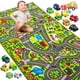 thumbnail image 1 of Juego de 12 vehículos retráctiles Joyin Kids City Life de Play Rugs, 1 of 8