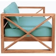 thumbnail image 6 of Meridian Furniture Anguilla Blue Water Resisting Outdoor Loveseat, 6 of 9