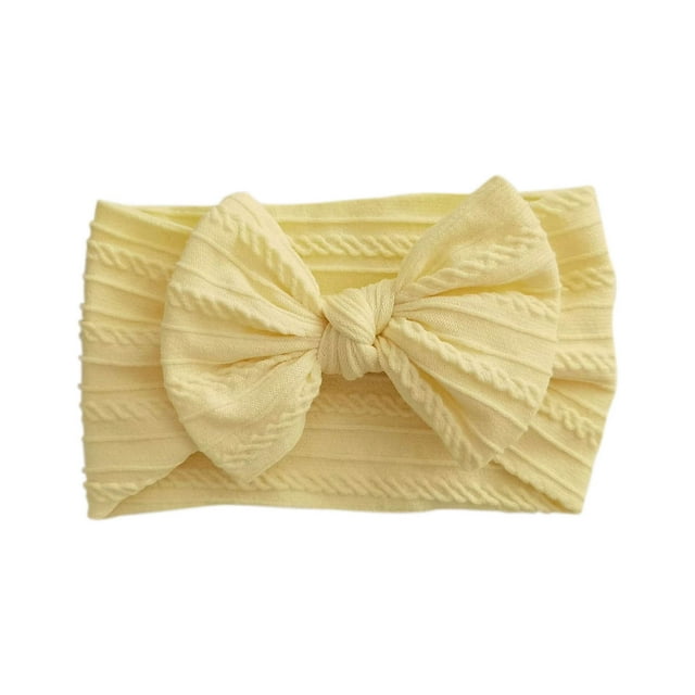 Diademas de nailon suave para bebés - Lazos elásticos y cómodos para recién nacidos, bebés y niños pequeños - Cintas elásticas antideslizantes para el uso diario y sesiones de fotos
