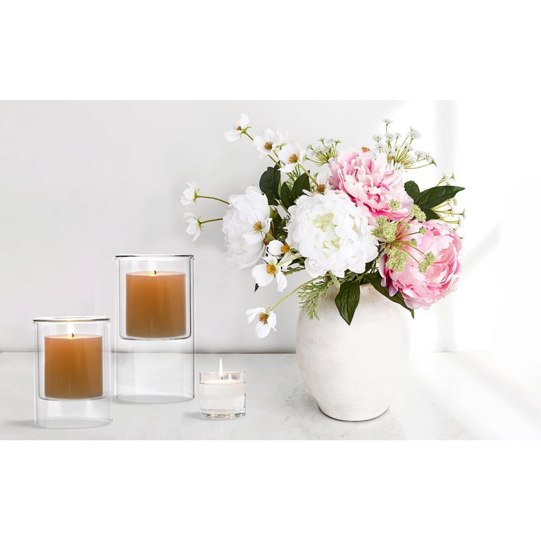 Clear Glass Floating Candle Holder, Small photo 7