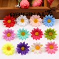 thumbnail image 6 of Mdesiwst 100pcs Artificial Flower Fake Silk Sunflower Heads DIY Decor, 6 of 6