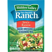 Hidden Valley Gluten Free Spicy Ranch Salad Dressing and Seasoning Mix, 1 oz