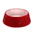 thumbnail image 1 of Elegant Holiday Decor, Sequin Christmas Tree Collar, Sparkling Tree Base Cover, Durable Polyester Fiber Skirt, Foldable Christmas Tree Ring for, 1 of 5