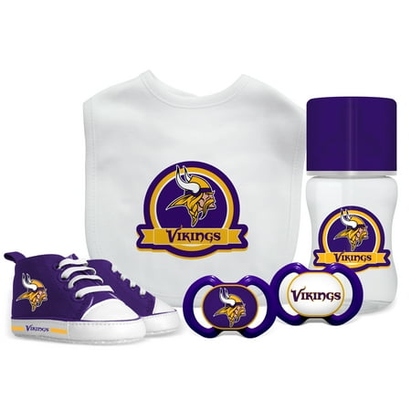 - NFL Minnesota Vikings 5-Piece Baby Gift Set