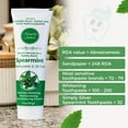 thumbnail image 2 of Simply Silver Whitening Toothpaste Spearmint - Natural Nano Hydroxyapatite & Colloidal Silver Natural Toothpaste & Oil Pull, Remineralizing & Plaque Reducing, SLS Free, Fluoride Free, Vegan - 4 oz, 2 of 6