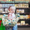 thumbnail image 2 of Funda para carrito de compras para bebé, funda para trona, funda para carrito para bebés, niños y niños pequeños, diseño portátil 2 en 1, incluye bolsa de transporte gratuita para uso en mercados y re, 2 of 5