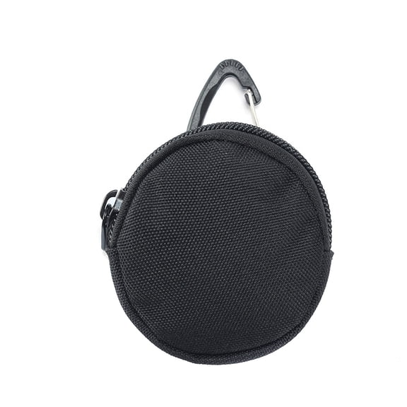 Mini Change Pouch – Waterproof Coin Purse & Key Chain Small Wallet for Earphones, Keys, Outdoor Use, Black