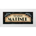 thumbnail image 1 of Lewis, Kim 18x10 White Modern Wood Framed Museum Art Print Titled - Matinee, 1 of 4