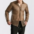 thumbnail image 2 of Men's Mesh Hollow Out Long Sleeve Shirt Breathable See Through Casual Summer Top for Daily Wear Mens T-Shirts Summer Lightweight Tee Tops, 2 of 4