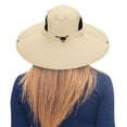 thumbnail image 6 of HJYCHN Breathable Sun Hat For Outdoor Activities UPF 50 Wide Brim Design For Men And Women Khaki One Size, 6 of 9