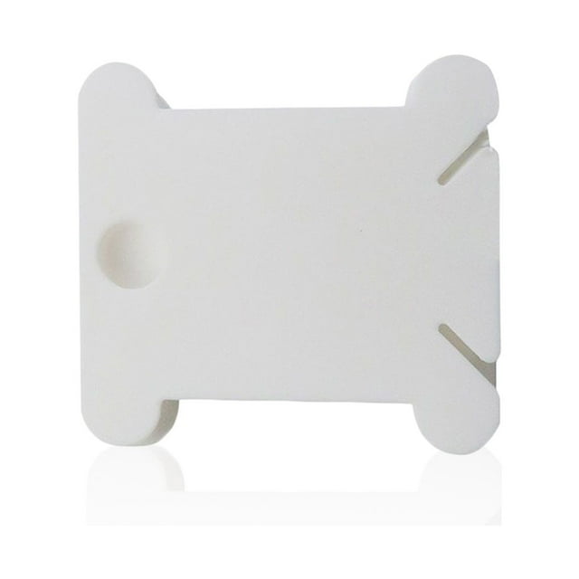 Inteprter 120 unids/set bobinas de plástico carrete hilo tarjeta bordado hilo DIY Stitch organizador soporte herramientas de costura Type2 NO2