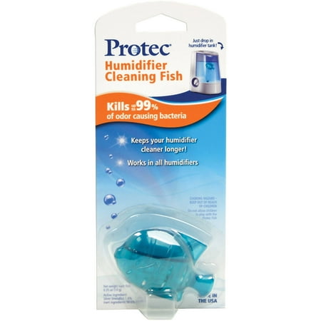 Protec Humidifier Tank Cleaning Fish, PC1F (color may vary)