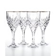 thumbnail image 2 of Godinger 25438 Dublin Goblets Glass - Platinum- Set Of 4, 2 of 3